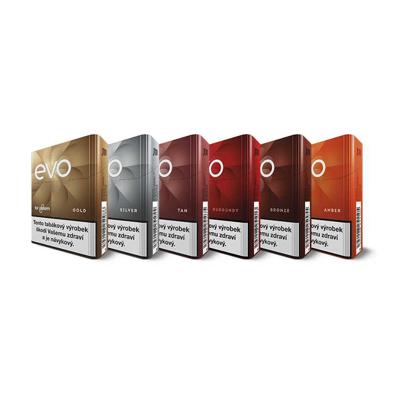 EVO tabákové náplně krabička